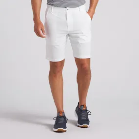 101 Solid 9 Golf Shorts | White Glow