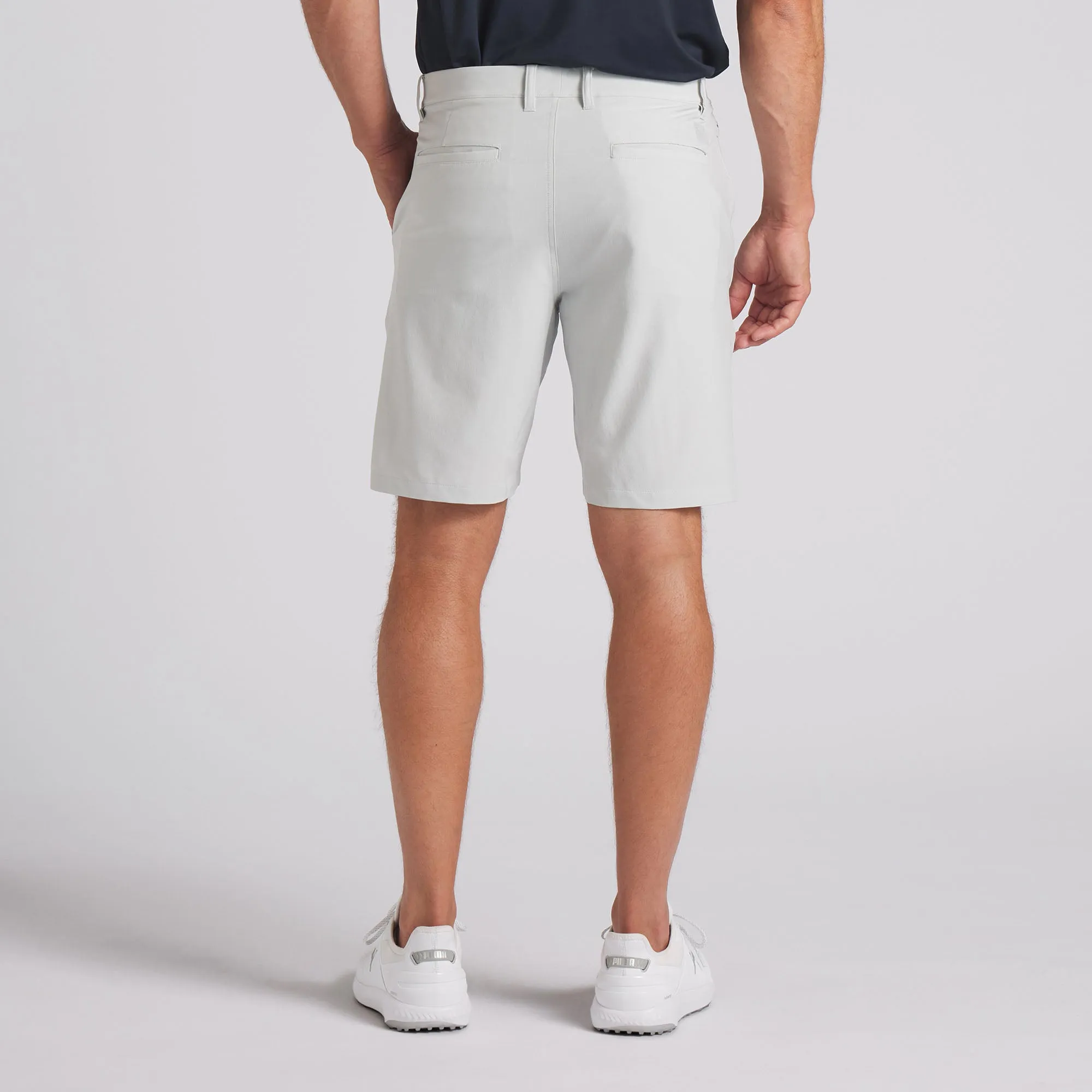 101 Solid 9" Golf Shorts | Ash Gray