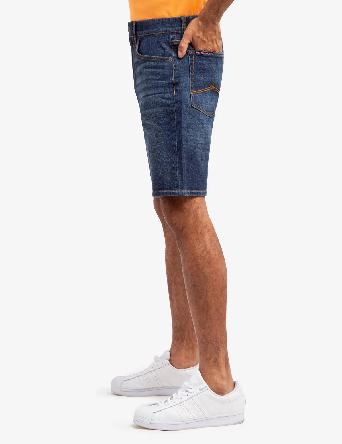 5 POCKET SLIM STRAIGHT SHORTS