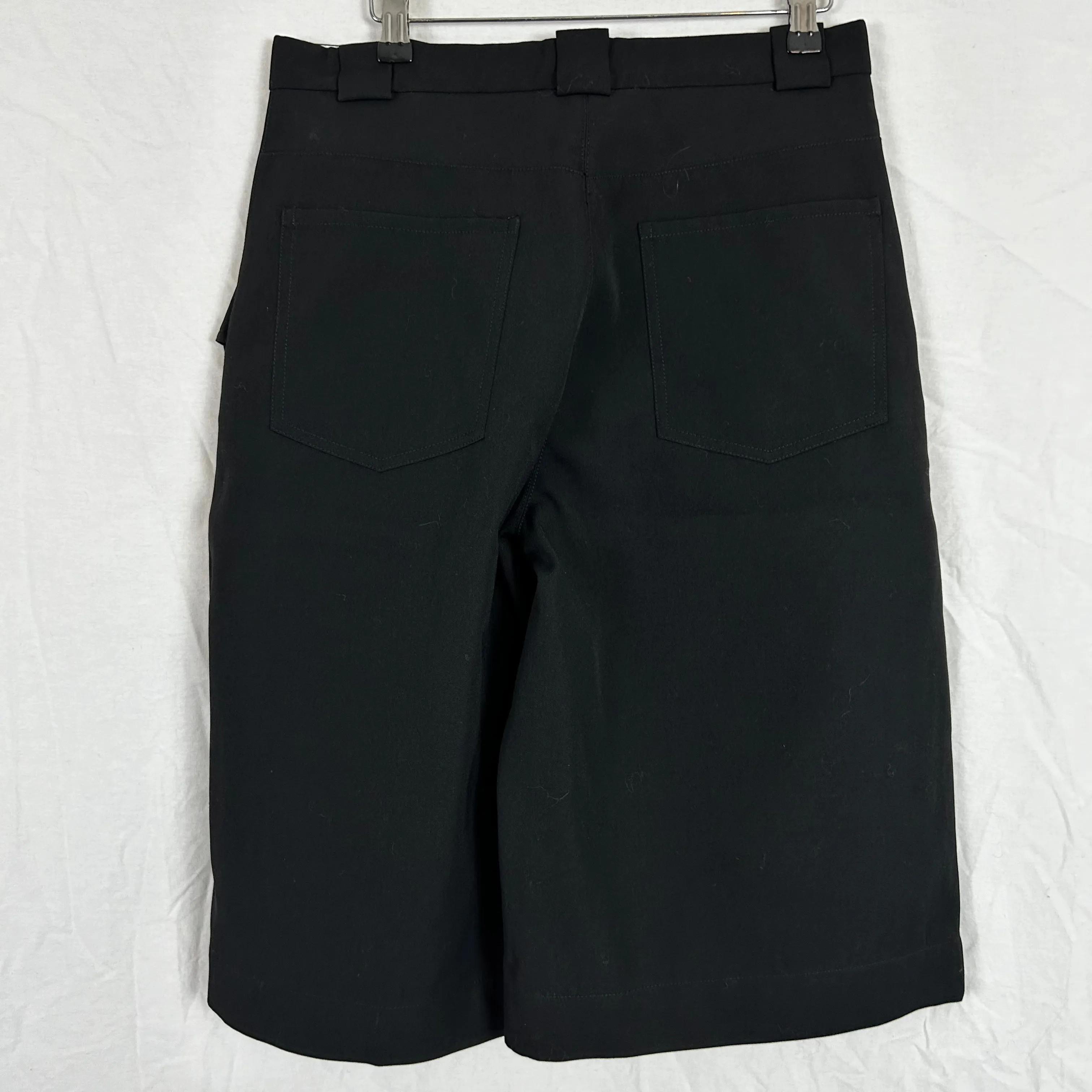 Acne Studios Brand New 340 Black Wool Bermuda Shorts XS