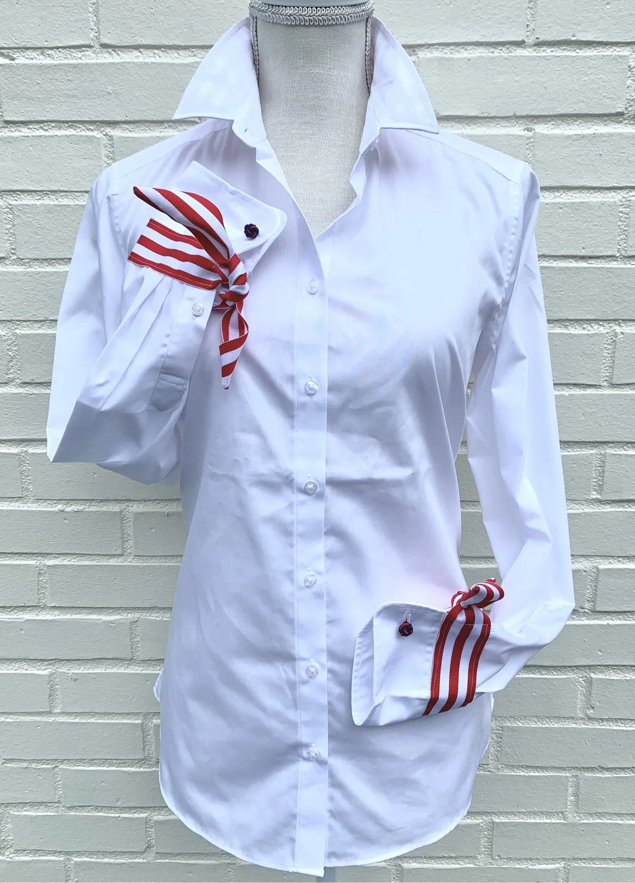 Audrey Ribbon French Cuff Shirt (RFC06)