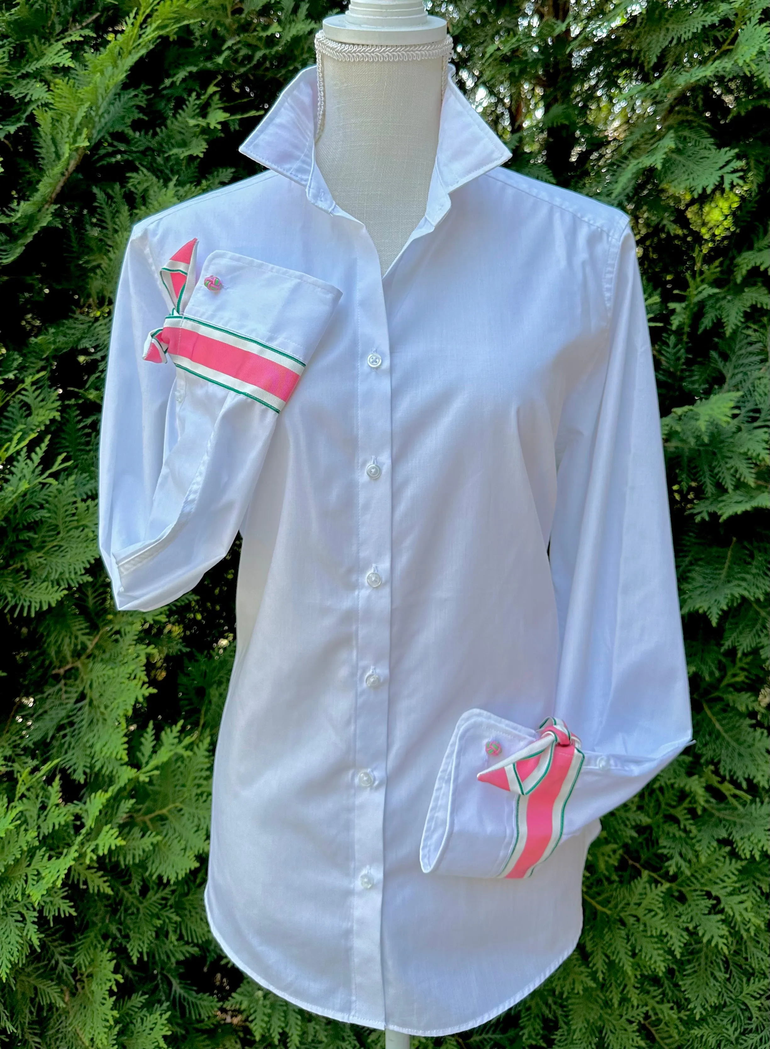 Audrey Ribbon French Cuff Shirt (RFC29)