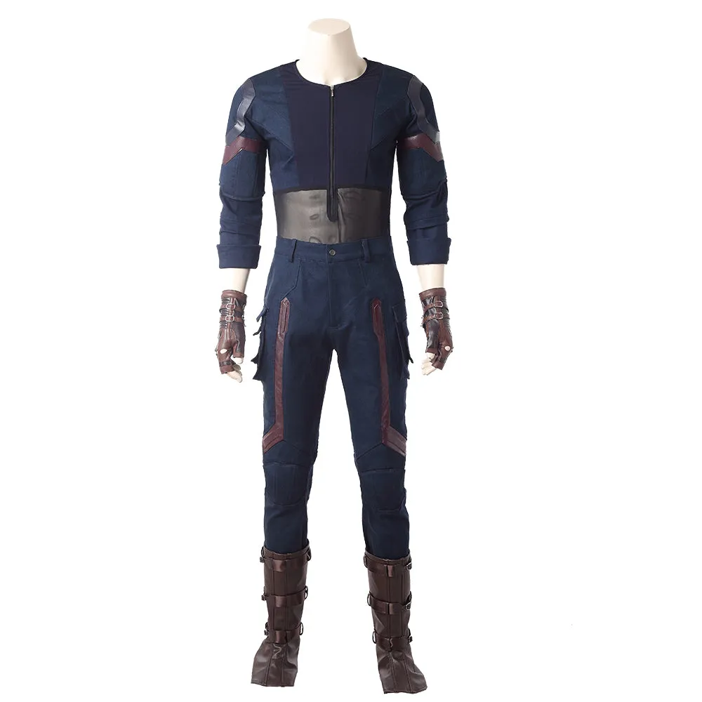 Avengers 3 Infinity War Steven Rogers Captain America cosplay costume