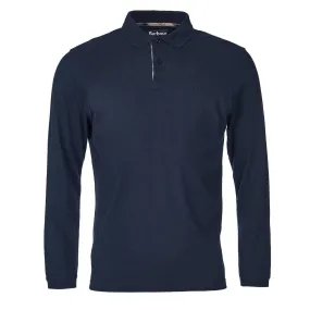 Barbour L/S Sports Polo Navy