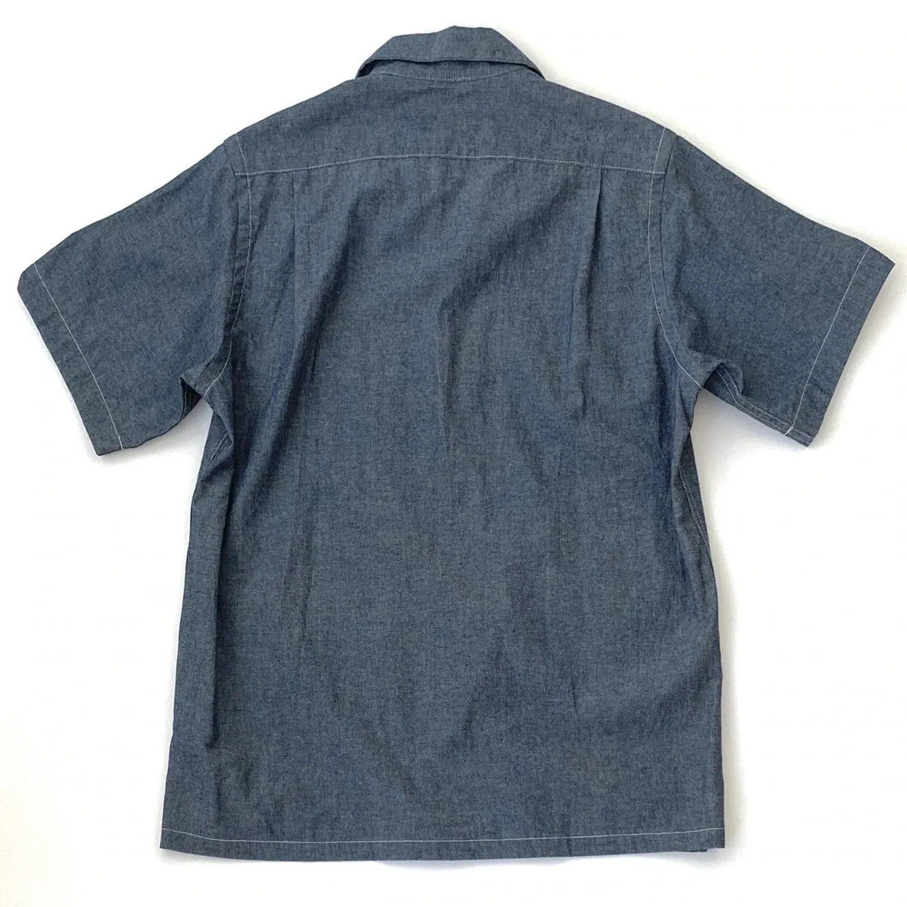 Battenwear Five Pocket Island Shirt Chambray Blue