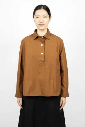 Big Pocket Swing Shirt Tobacco