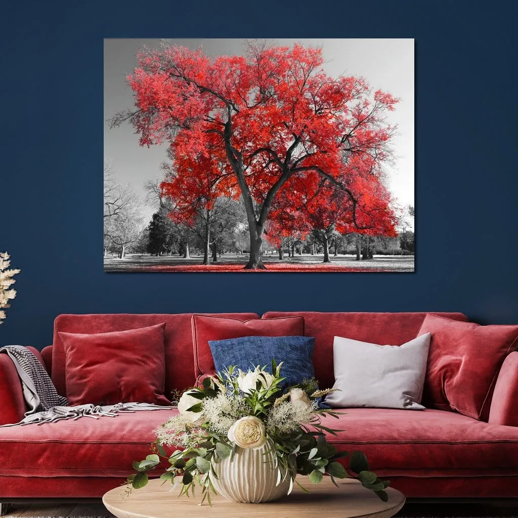 Big Red Tree