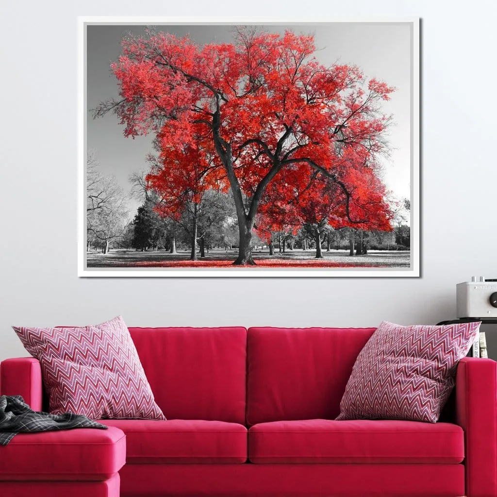 Big Red Tree