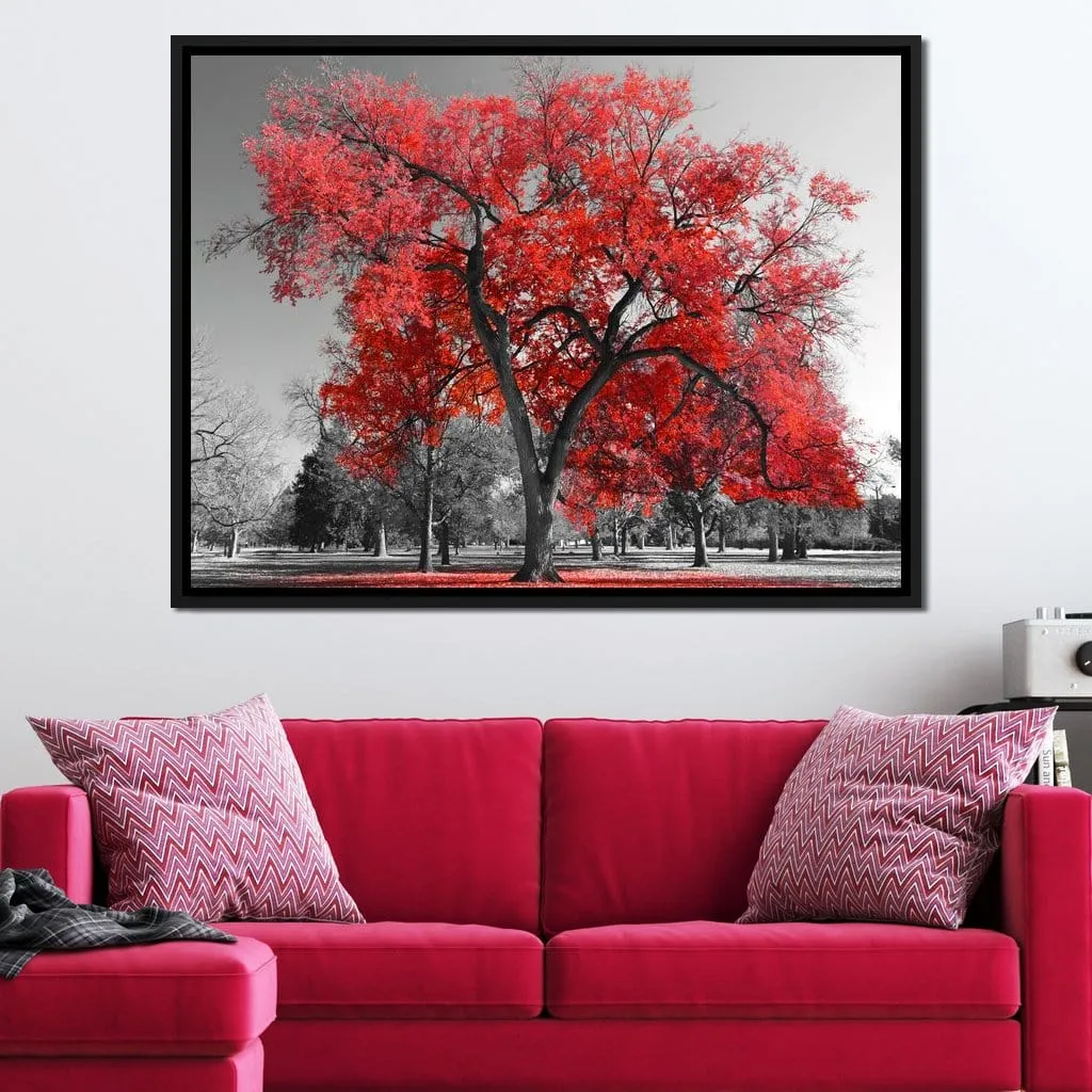 Big Red Tree