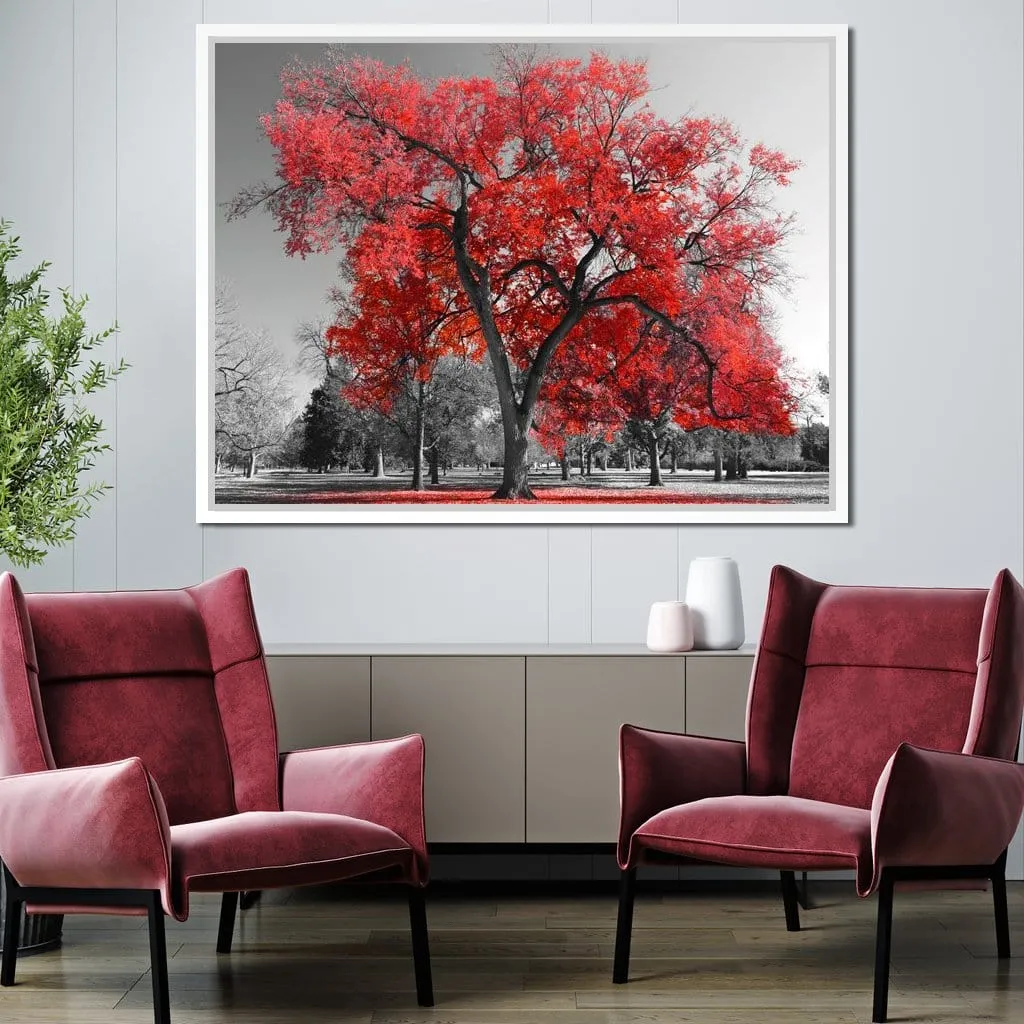 Big Red Tree