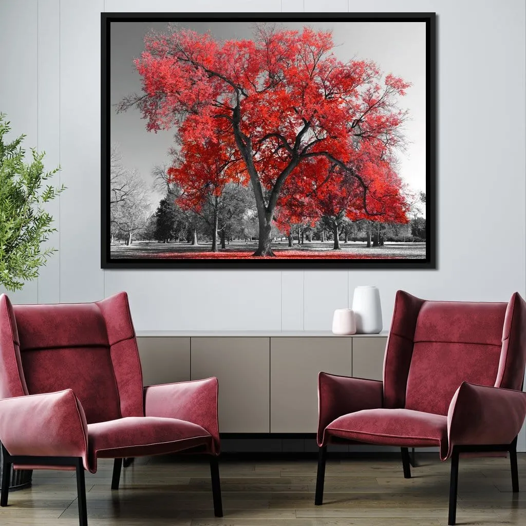 Big Red Tree