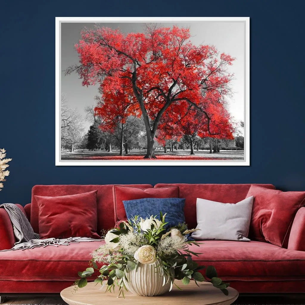 Big Red Tree