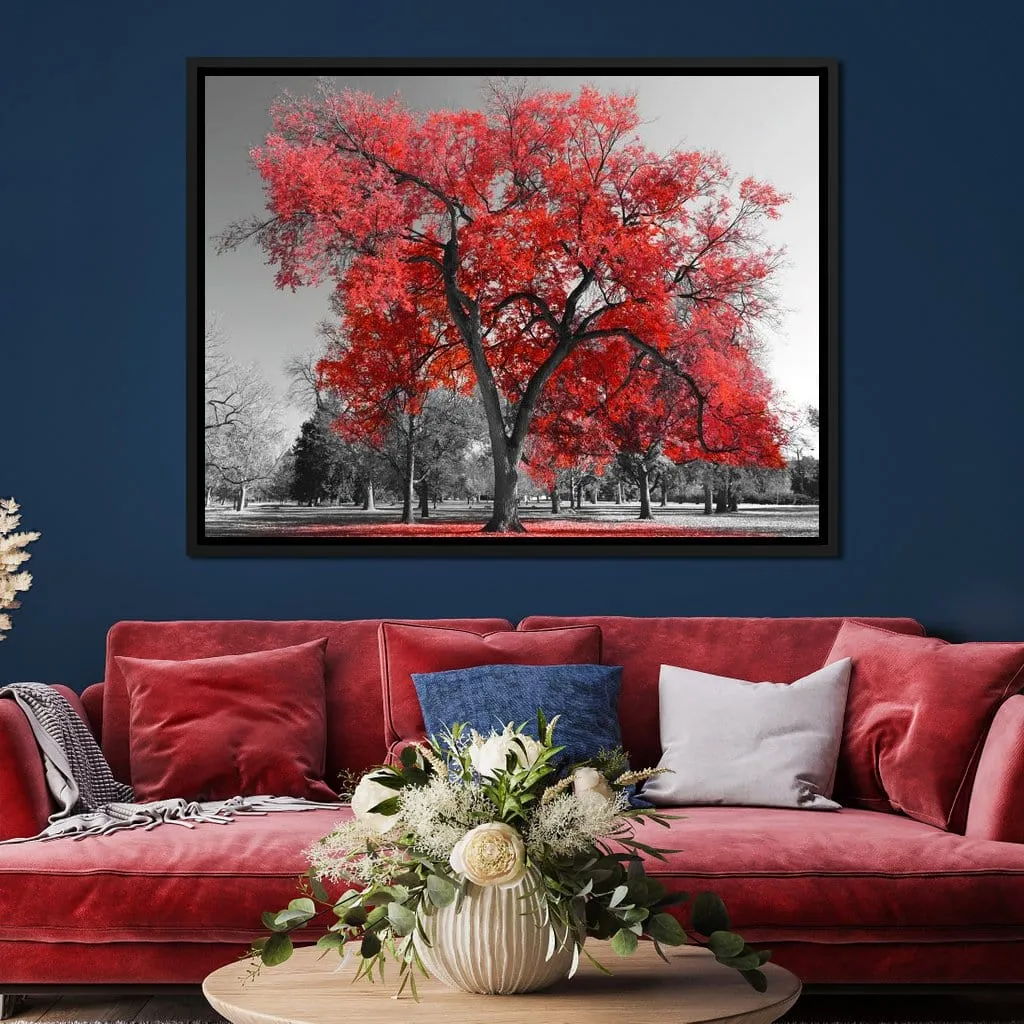 Big Red Tree