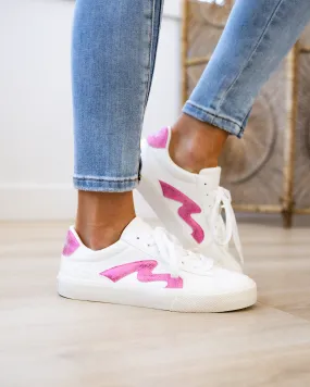 Blowfish Vice Sneakers - White and Pink