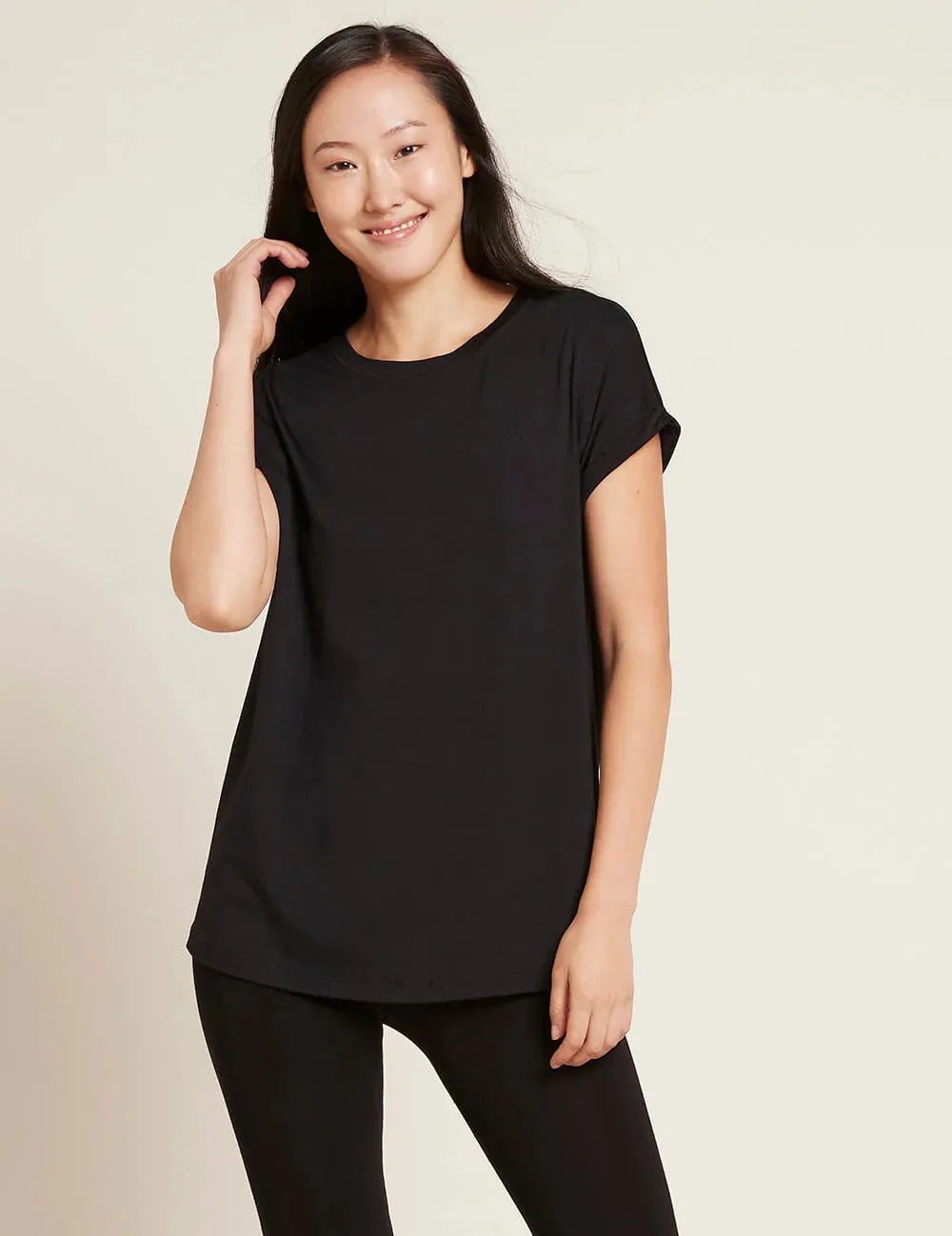 Boody Downtime Lounge Top otbl black