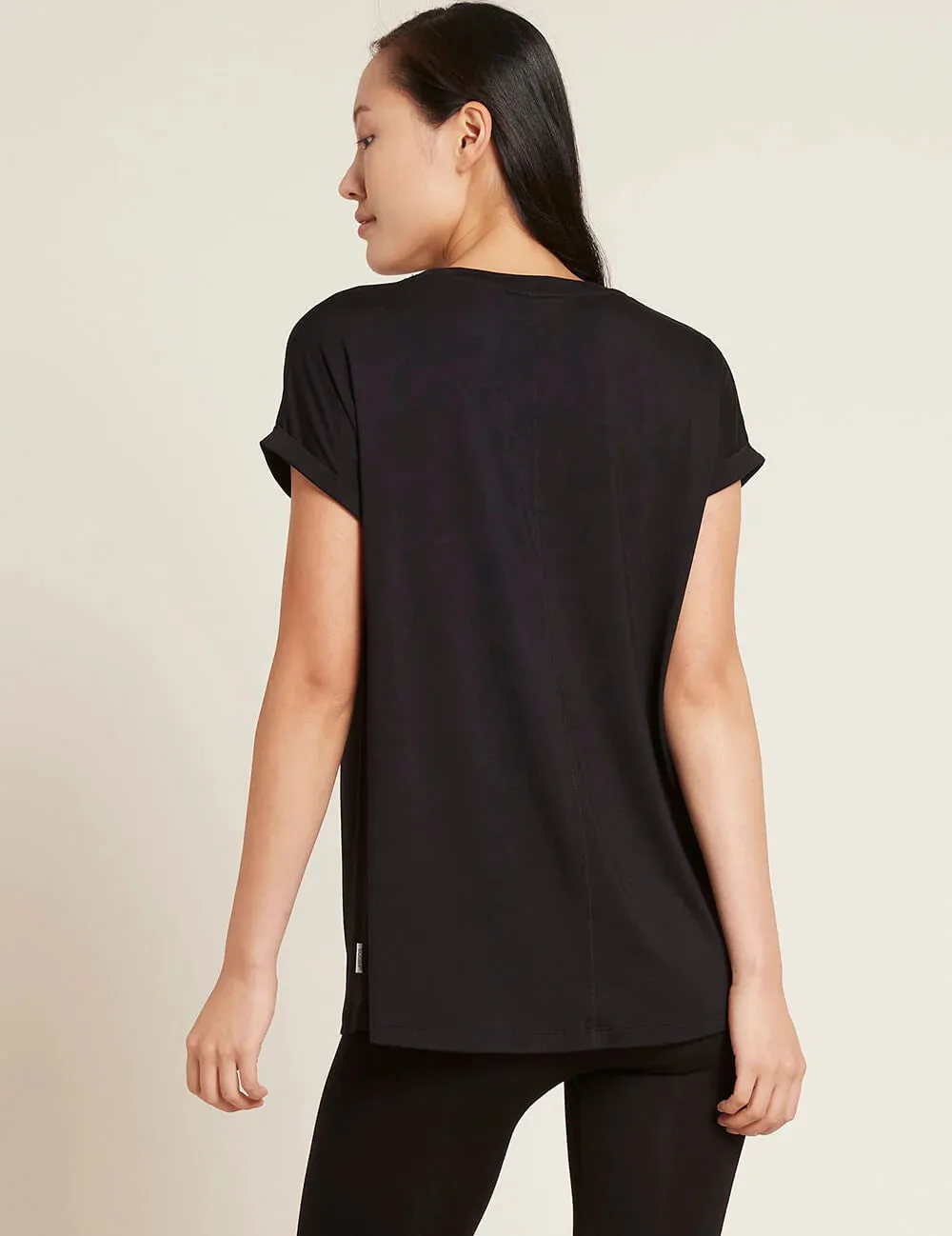 Boody Downtime Lounge Top otbl black