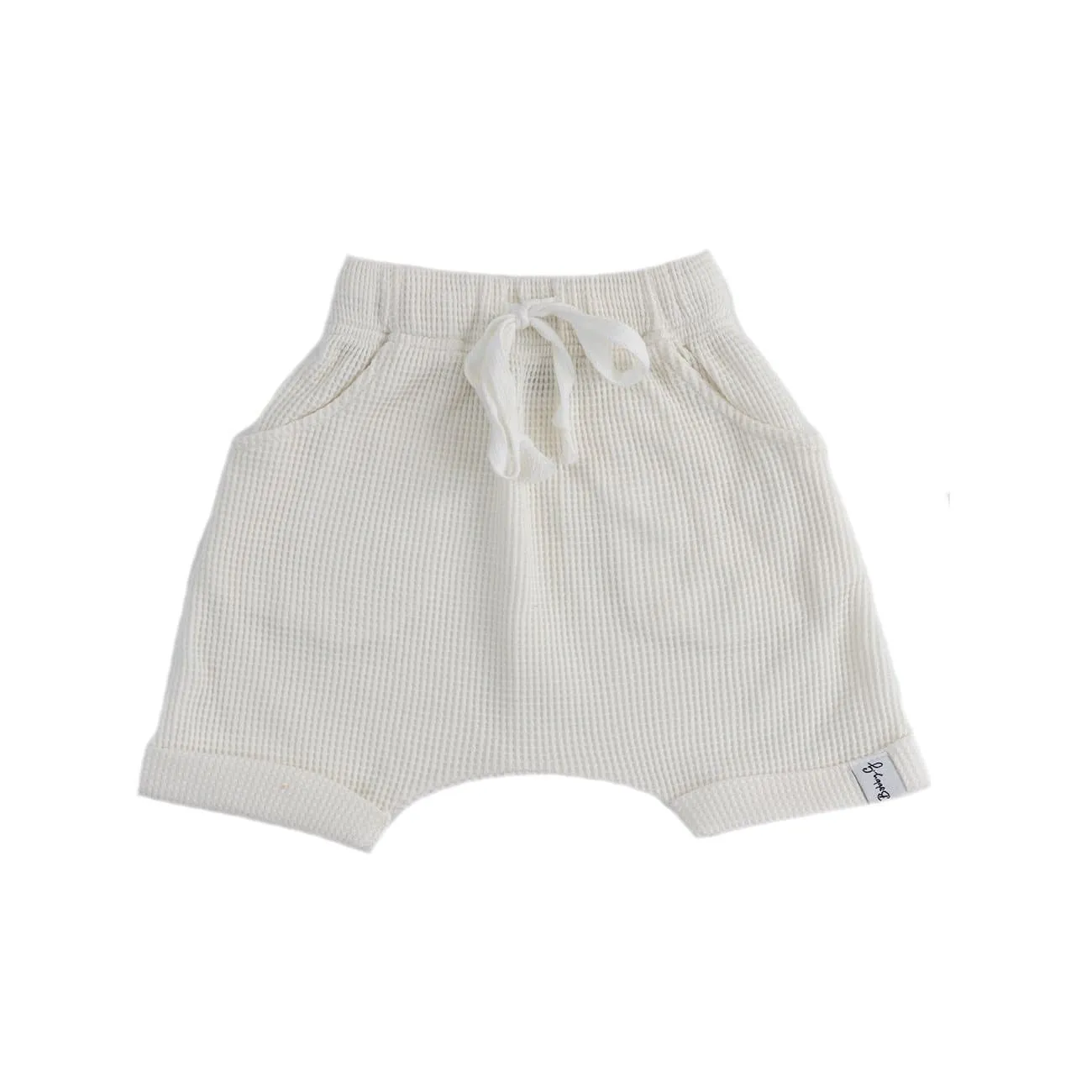 Breeze Shorts - White Waffle