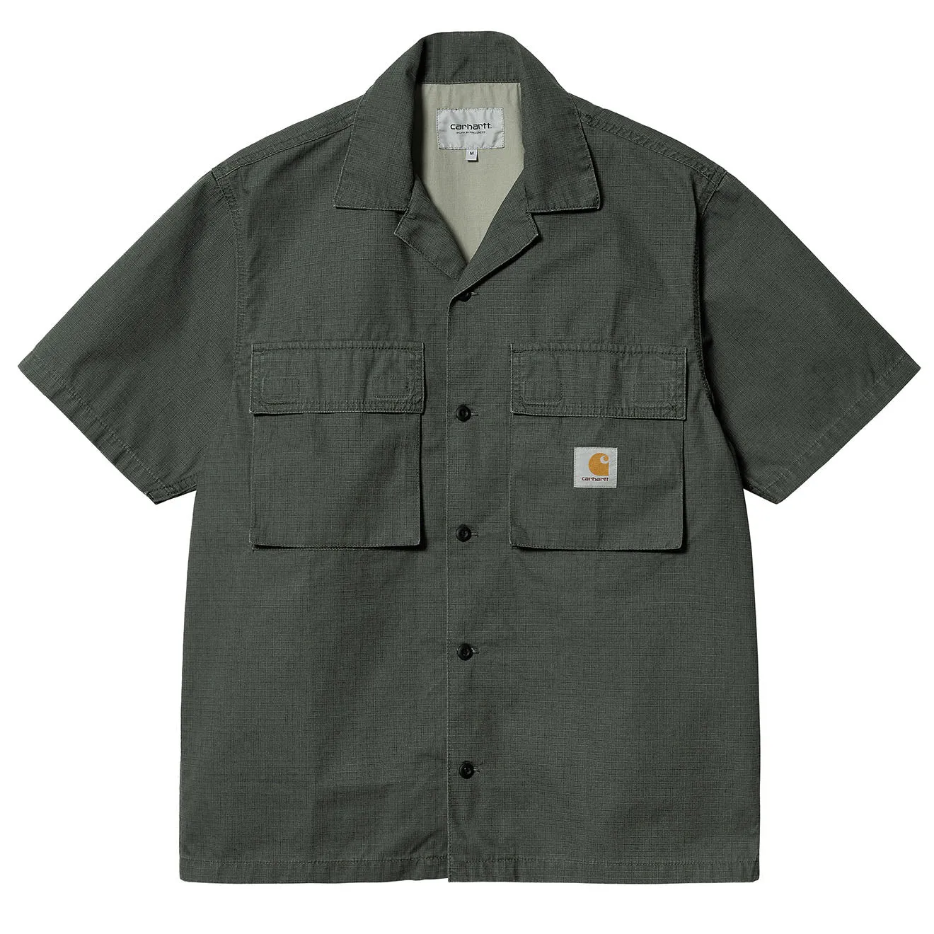 Carhartt WIP S/S Wynton Shirt Jura / Yucca Stone Washed