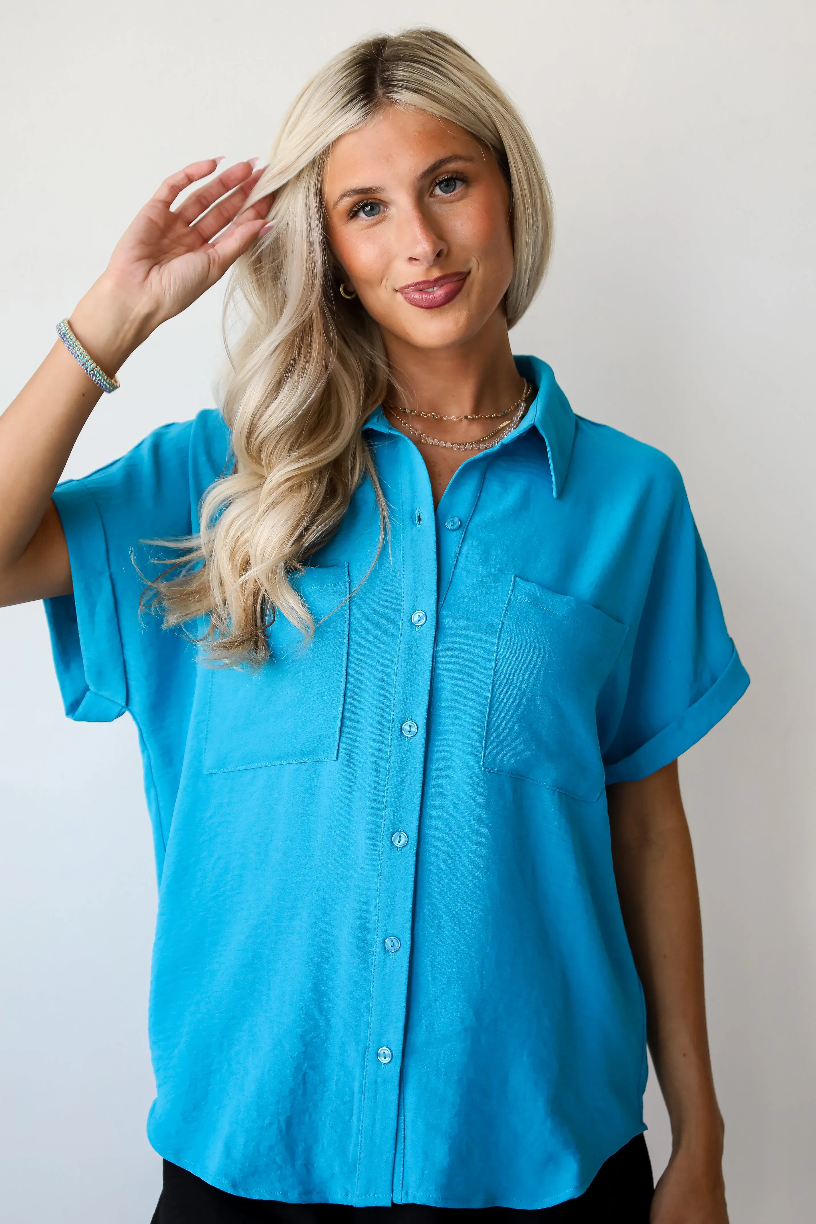 Charming Endeavors Blouse - DU DEAL