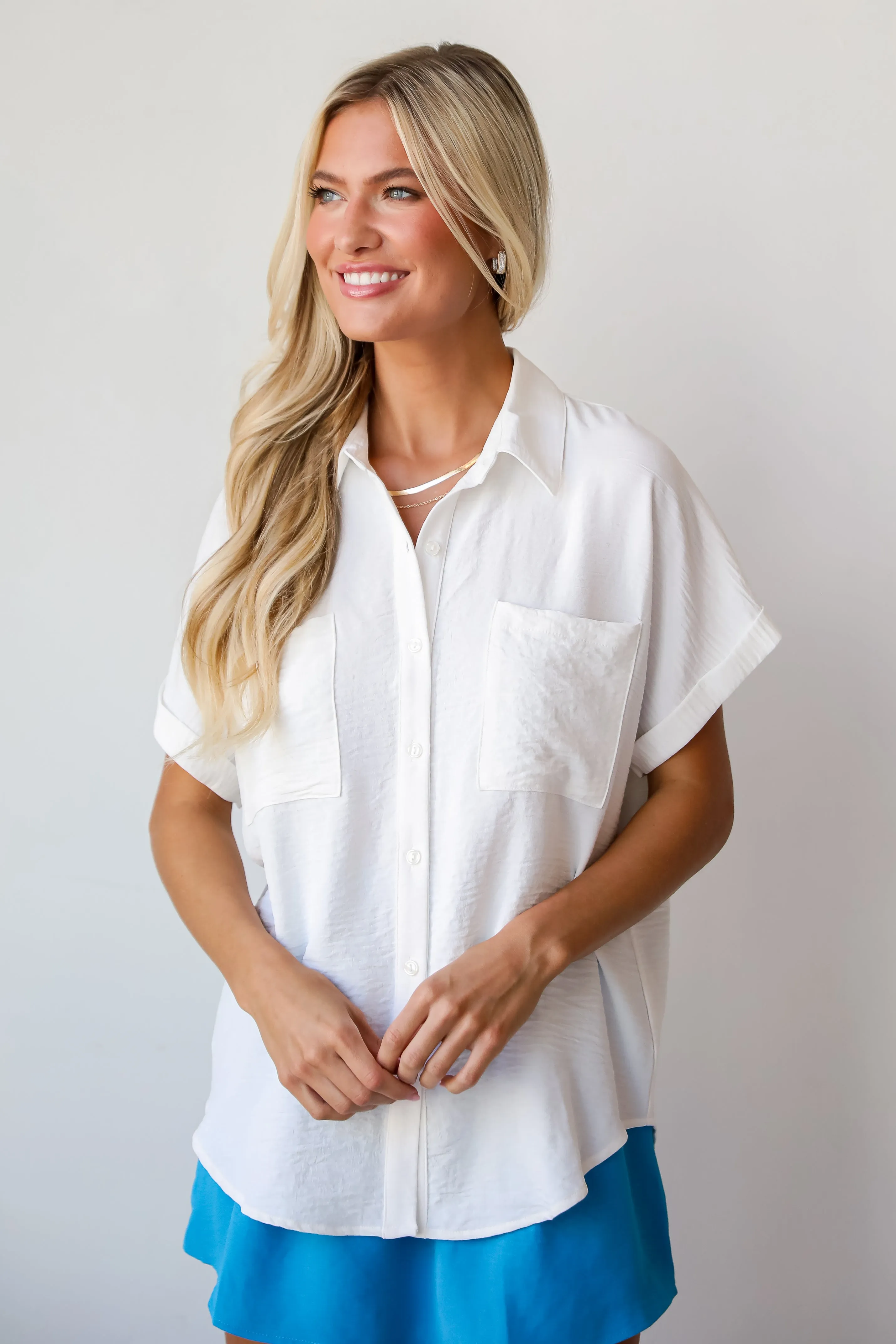 Charming Endeavors Blouse - DU DEAL