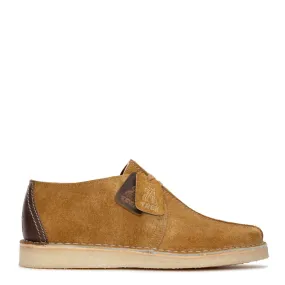 Clark Originals Desert Trek Shoes Oak Hairy Suede