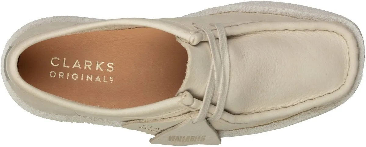 Clarks 1256 White Nubuck