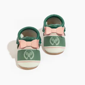 Country Club Bow Baby Shoe