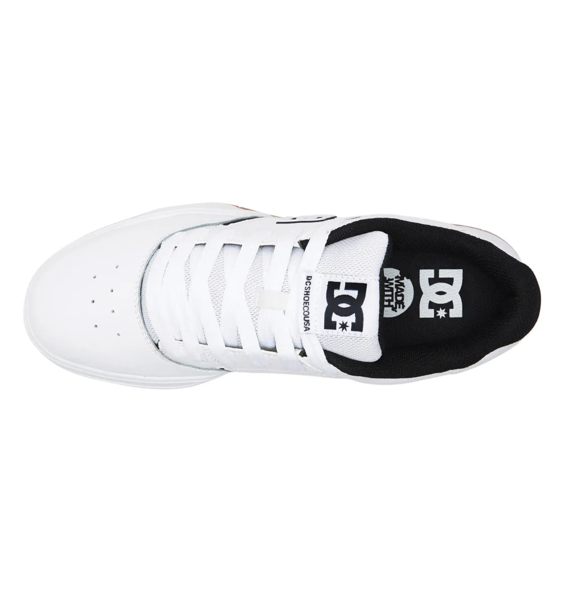 DC Shoes Central - White/Black/Gum