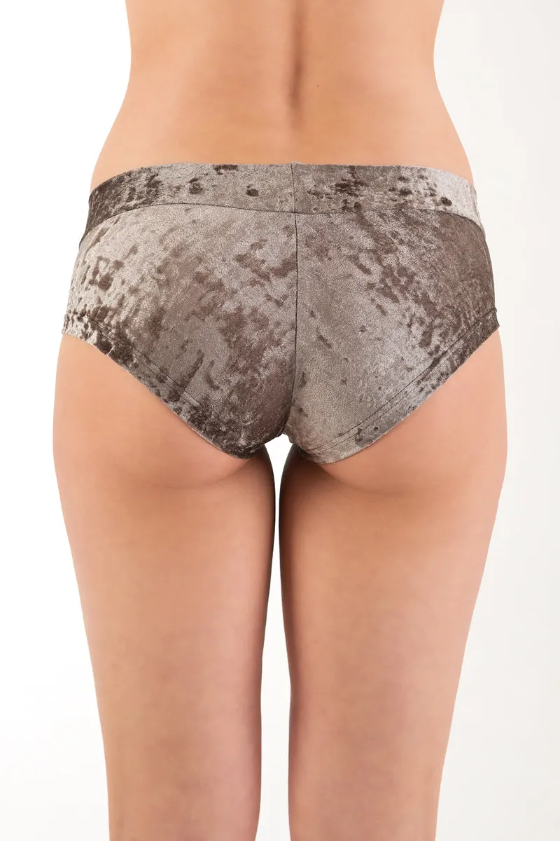 Dragonfly Hot Pants - Velvet Stone