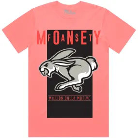 FAST MONEY : Coral Sneaker Tees Shirt