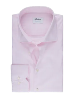 Fitted Body - Checked Stretch Shirt