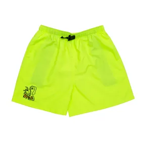 Frog Swim Trunks Lime Green