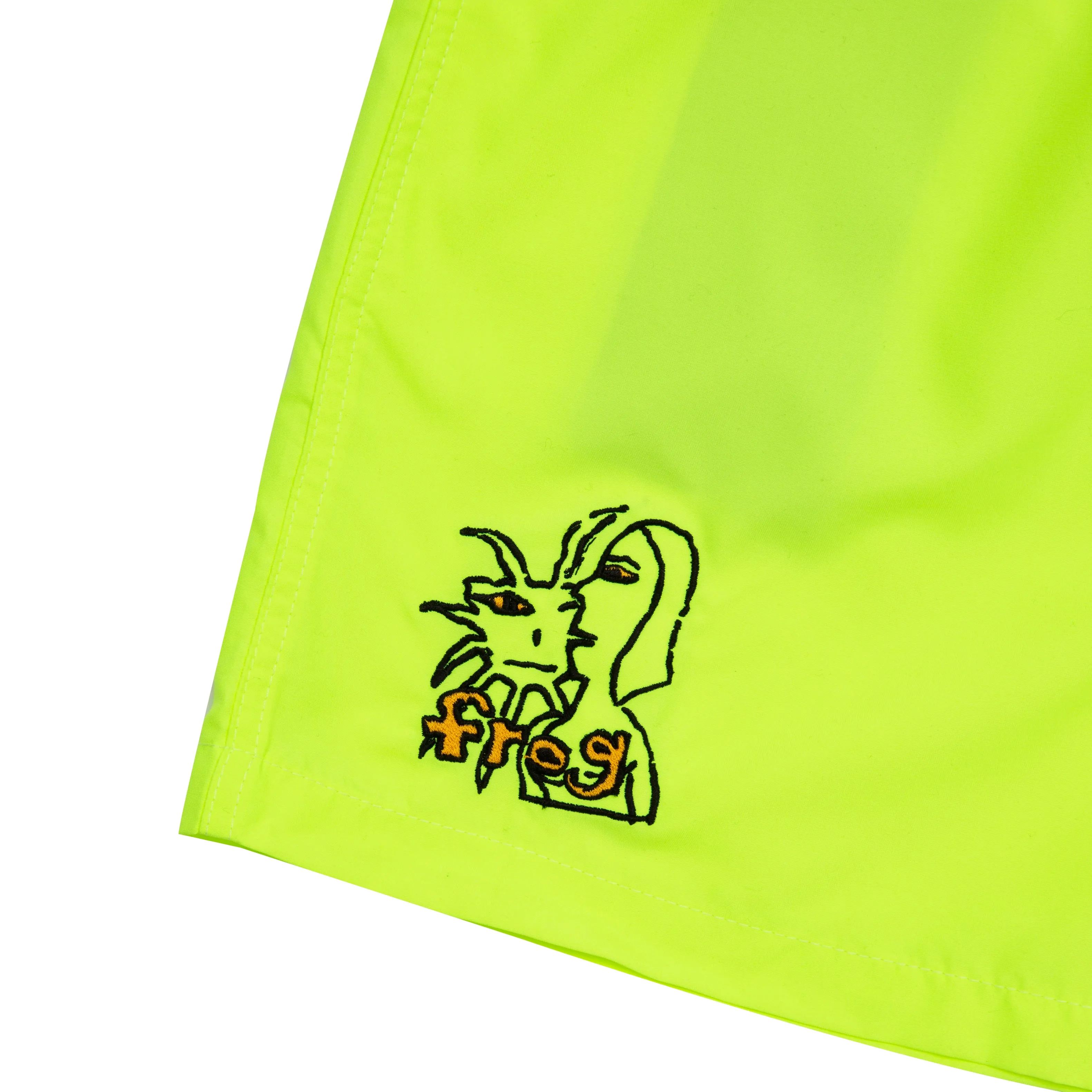 Frog Swim Trunks Lime Green