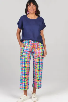 Hudson Jeans Rainbow Gingham