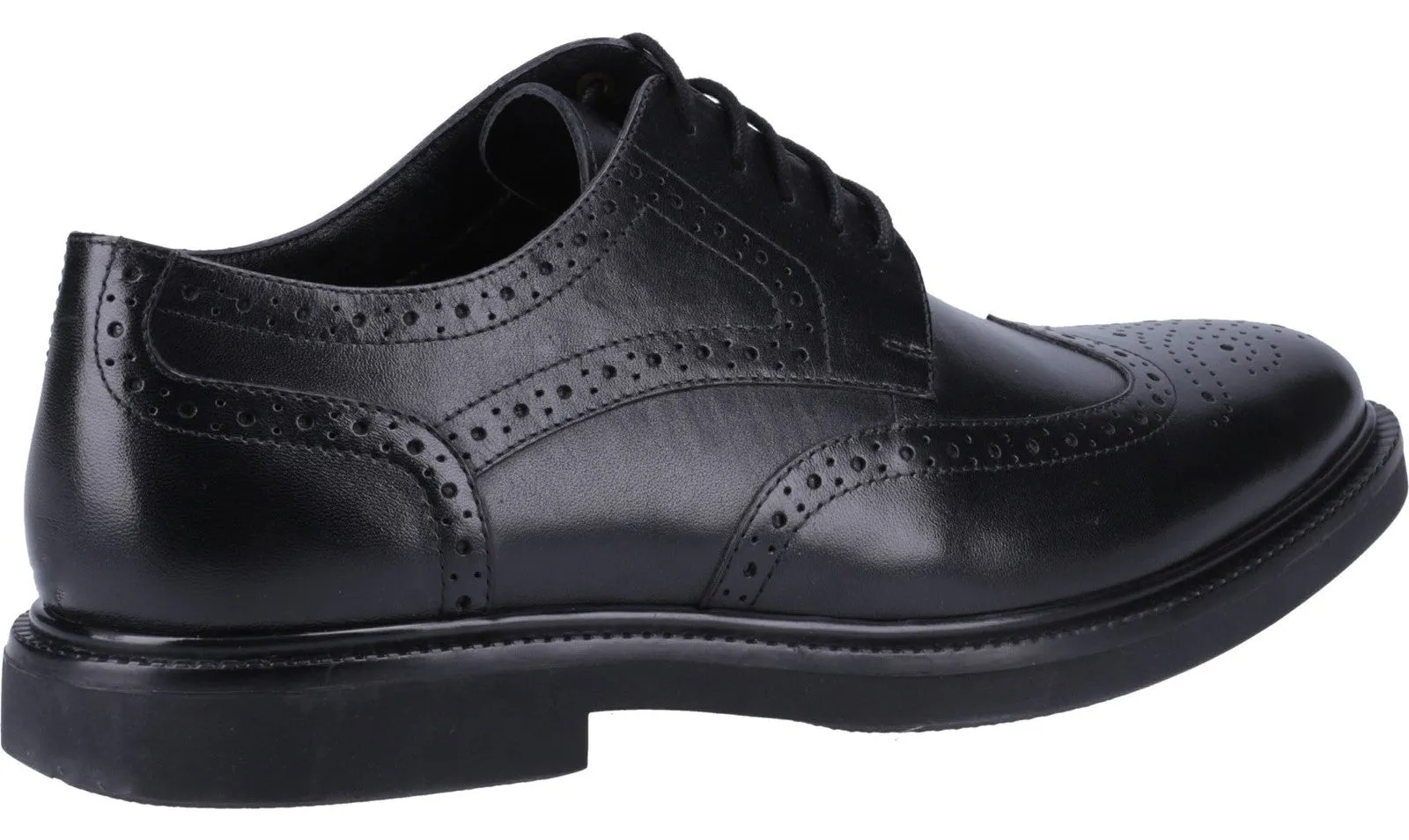 Hush Puppies Kingston Brogue Mens Leather Lace Up Brogue Shoe