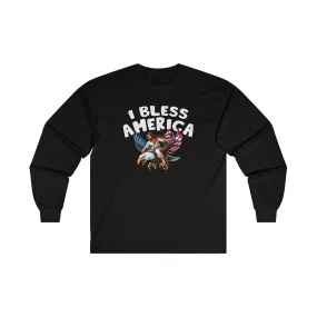 I Bless America Long Sleeve Tee