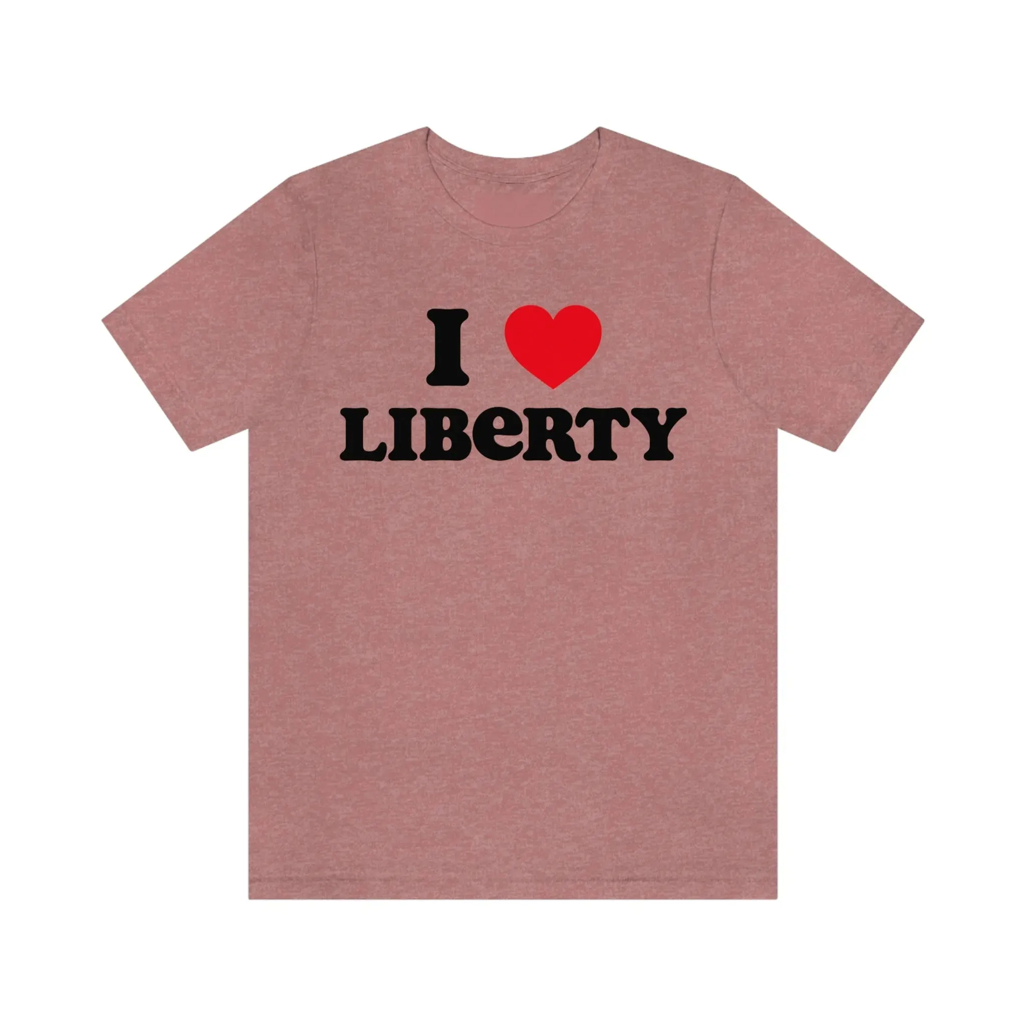 I Heart Liberty Unisex Jersey Short Sleeve Tee