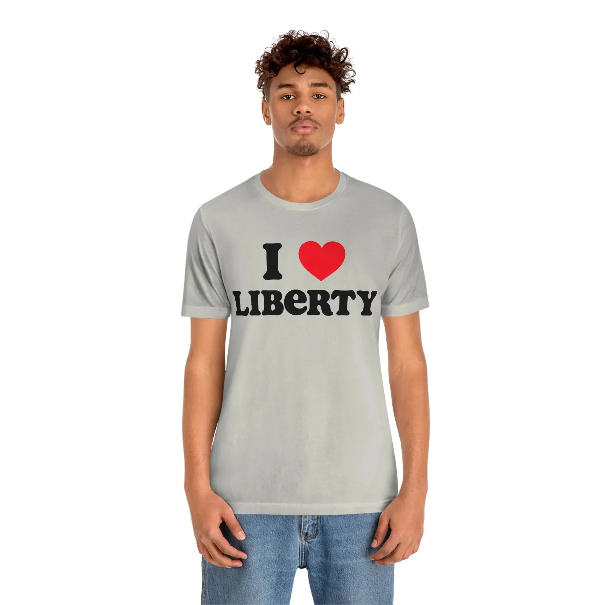 I Heart Liberty Unisex Jersey Short Sleeve Tee