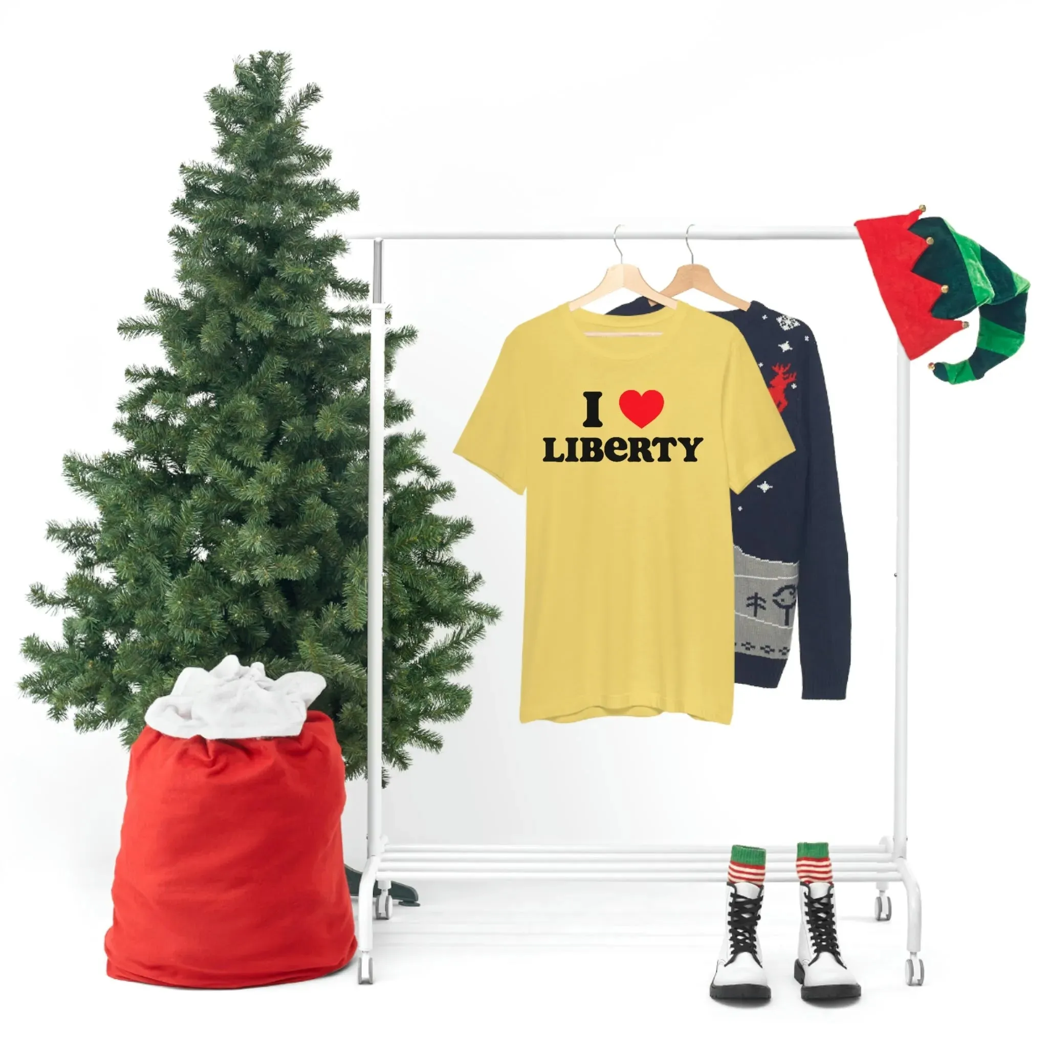 I Heart Liberty Unisex Jersey Short Sleeve Tee