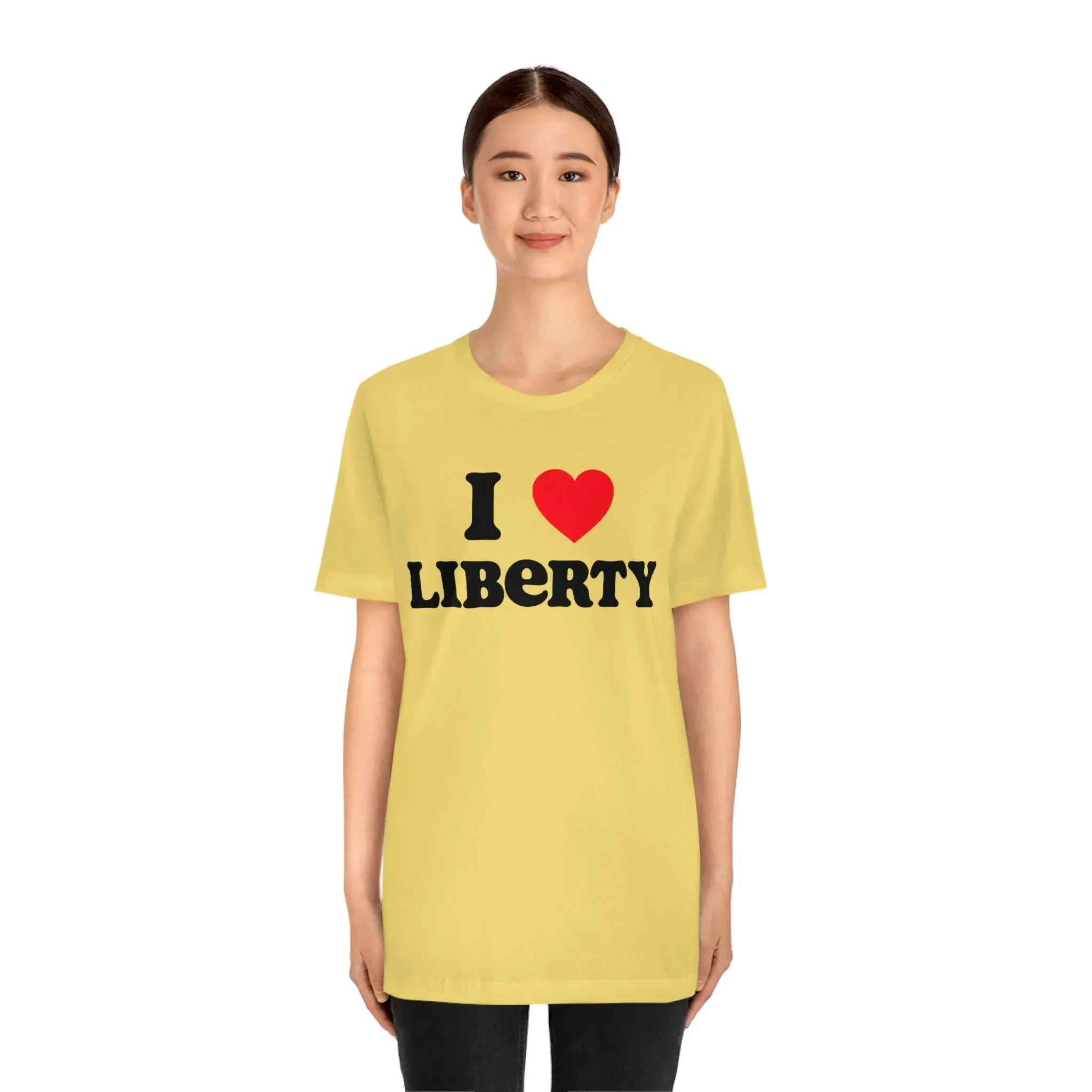 I Heart Liberty Unisex Jersey Short Sleeve Tee