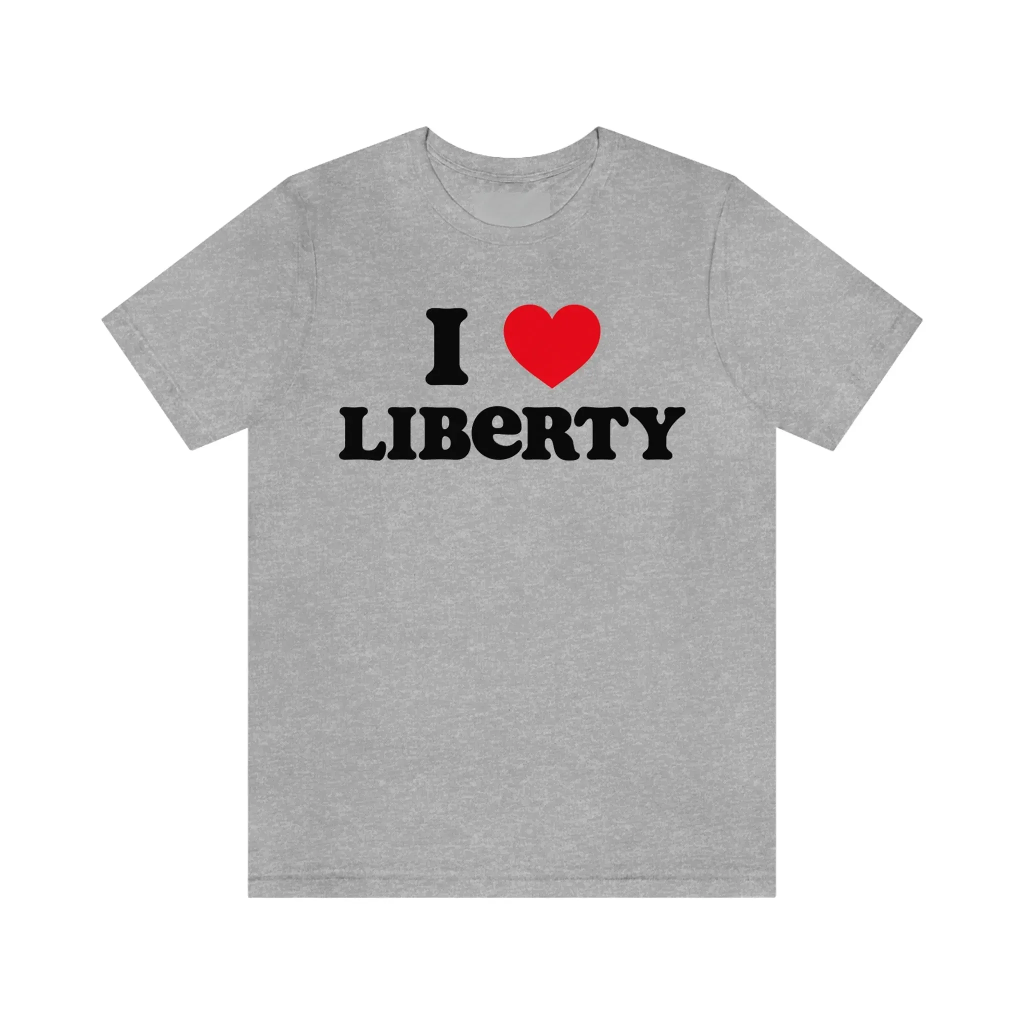 I Heart Liberty Unisex Jersey Short Sleeve Tee