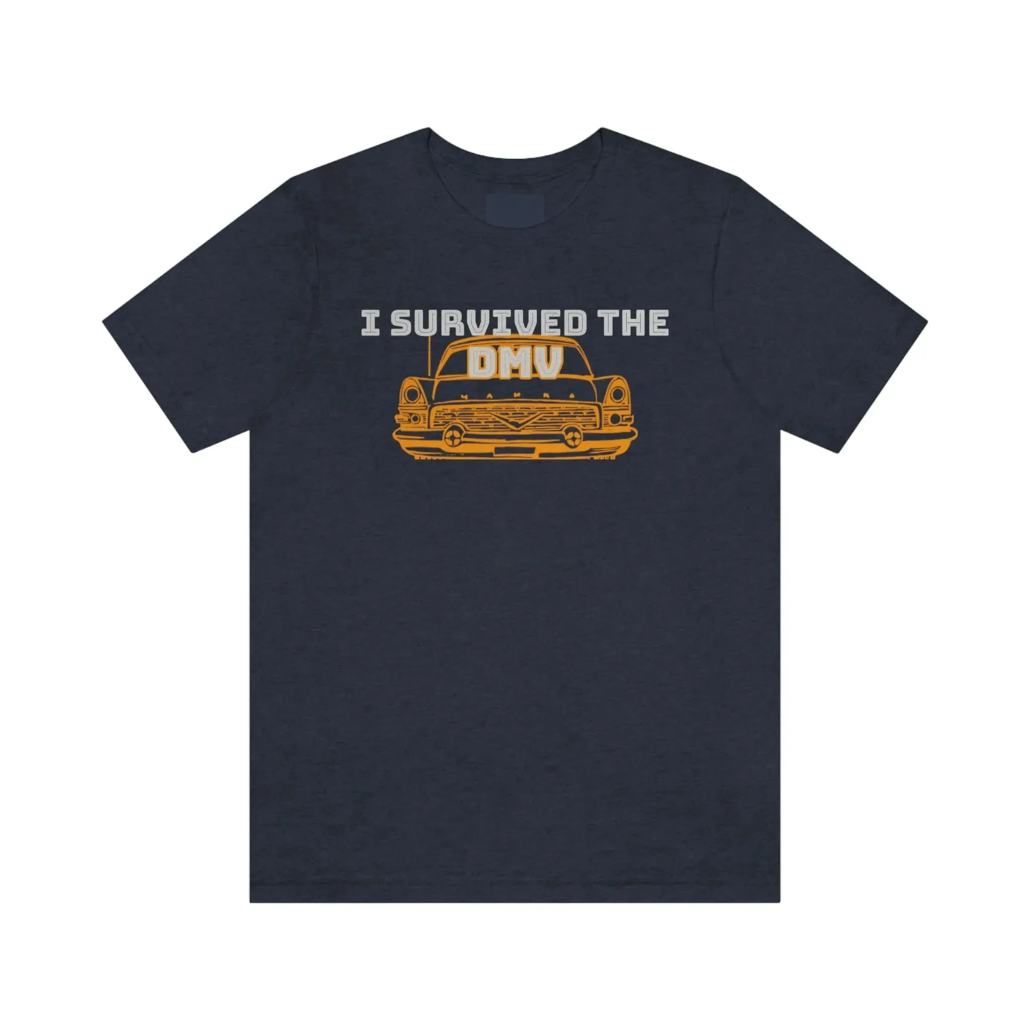 I Survived The DMV Unisex Jersey Short Sleeve Tee