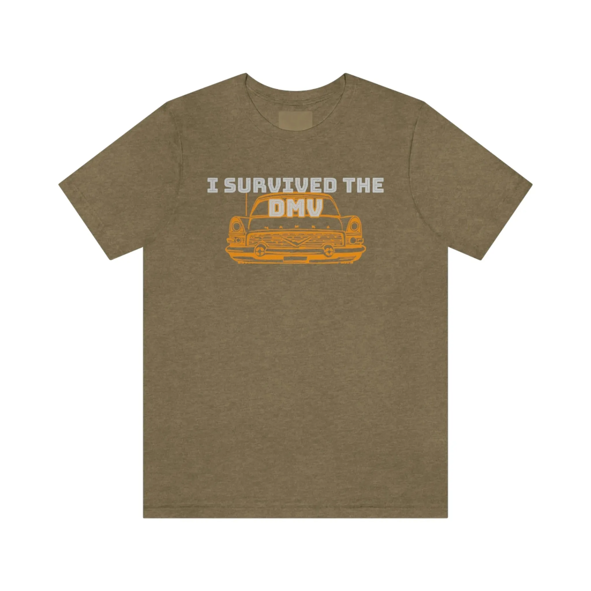 I Survived The DMV Unisex Jersey Short Sleeve Tee