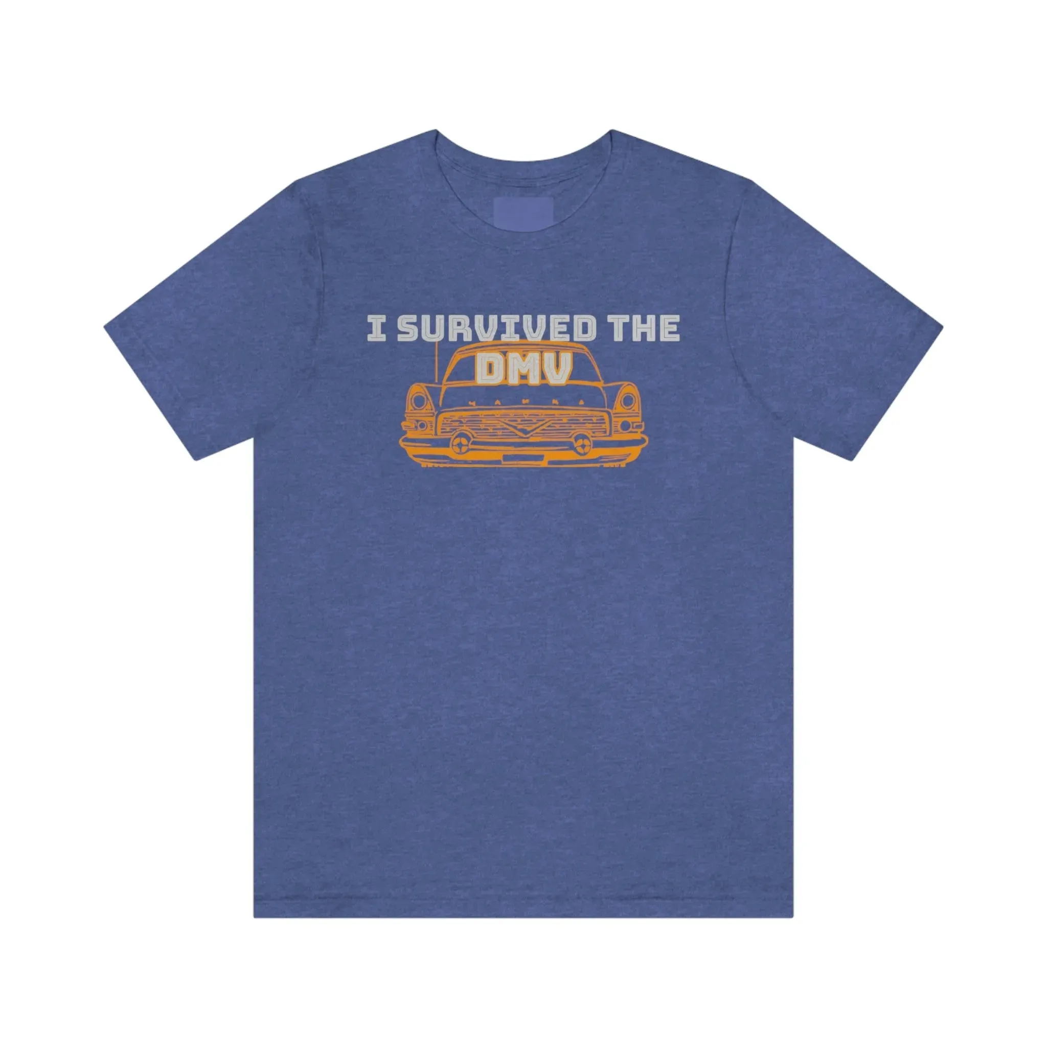 I Survived The DMV Unisex Jersey Short Sleeve Tee