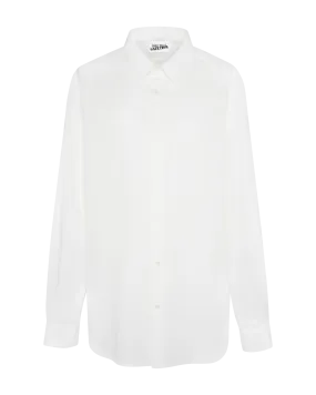 JEAN PAUL GAULTIER TRES - The Cage Blouse in WHITE/BLACK