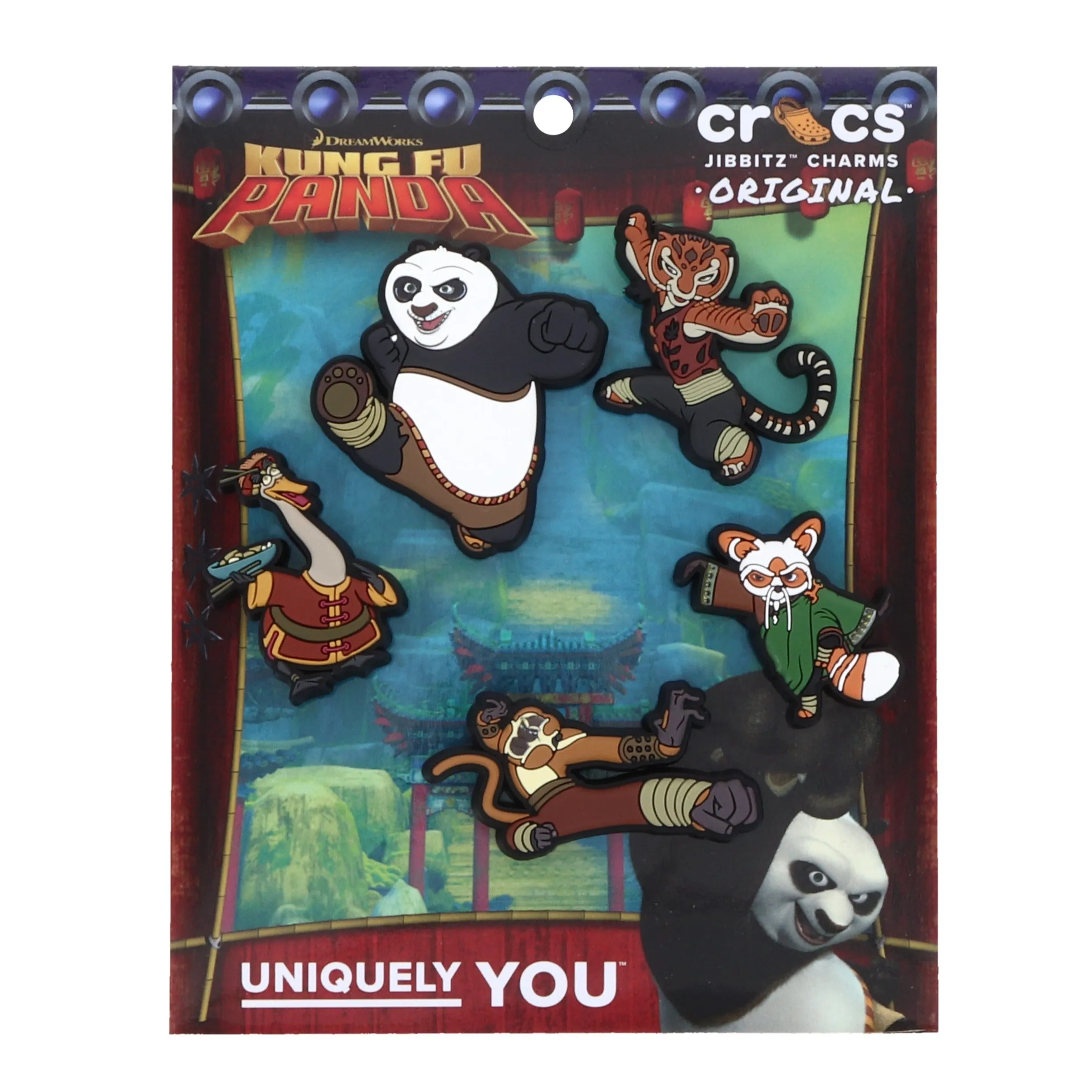 Jibbitz Kung Fu Panda 5-Pack