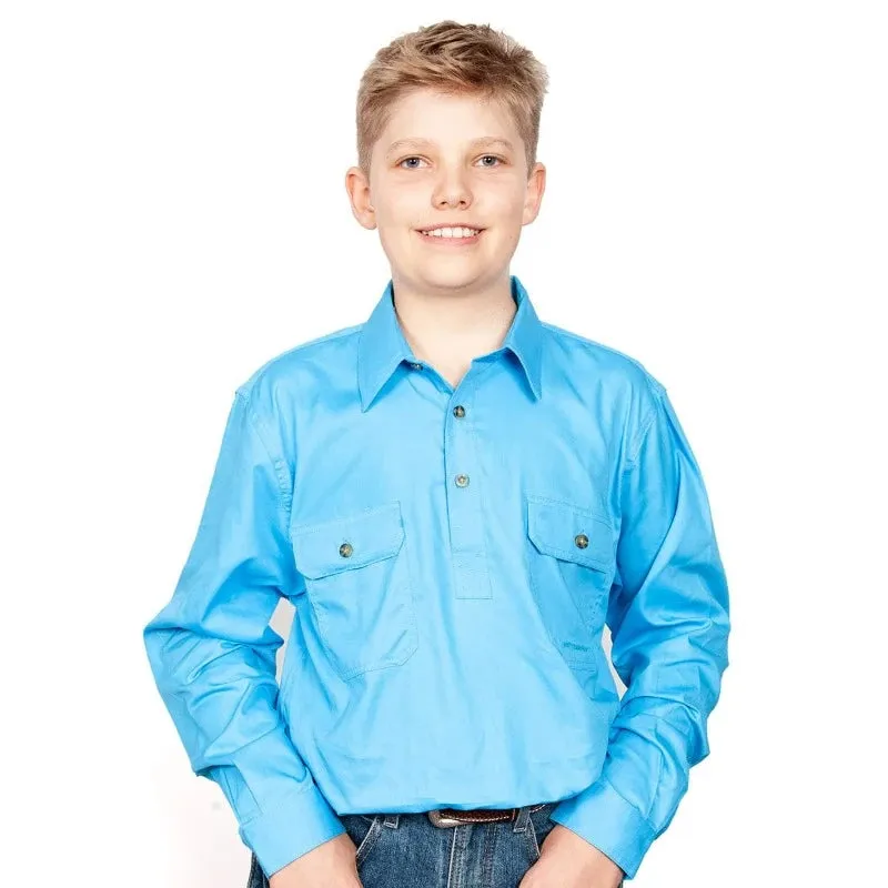 Just Country Boys Lachlan Half Button Workshirt