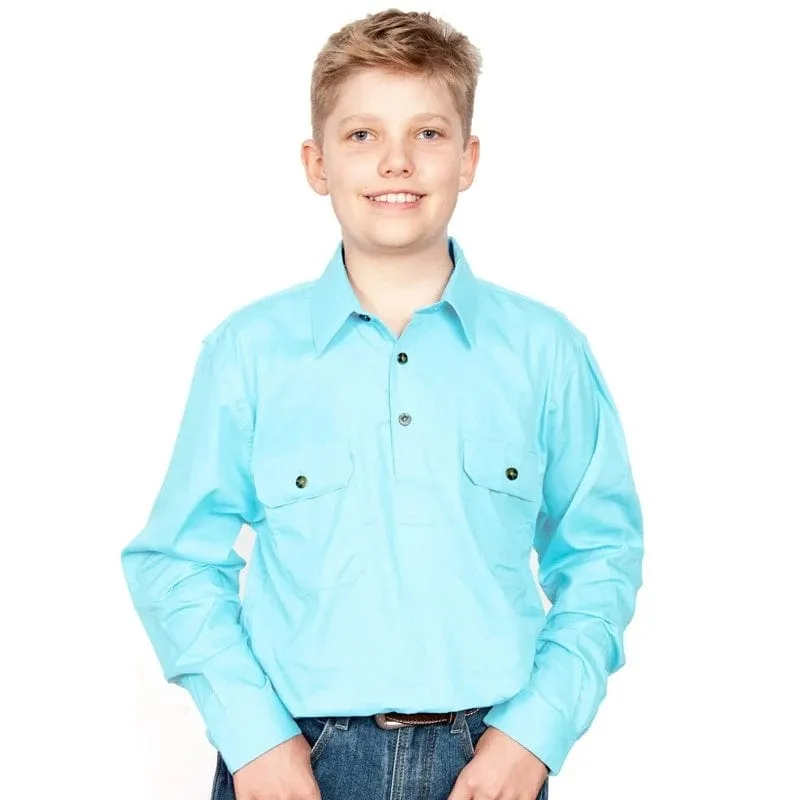 Just Country Boys Lachlan Half Button Workshirt