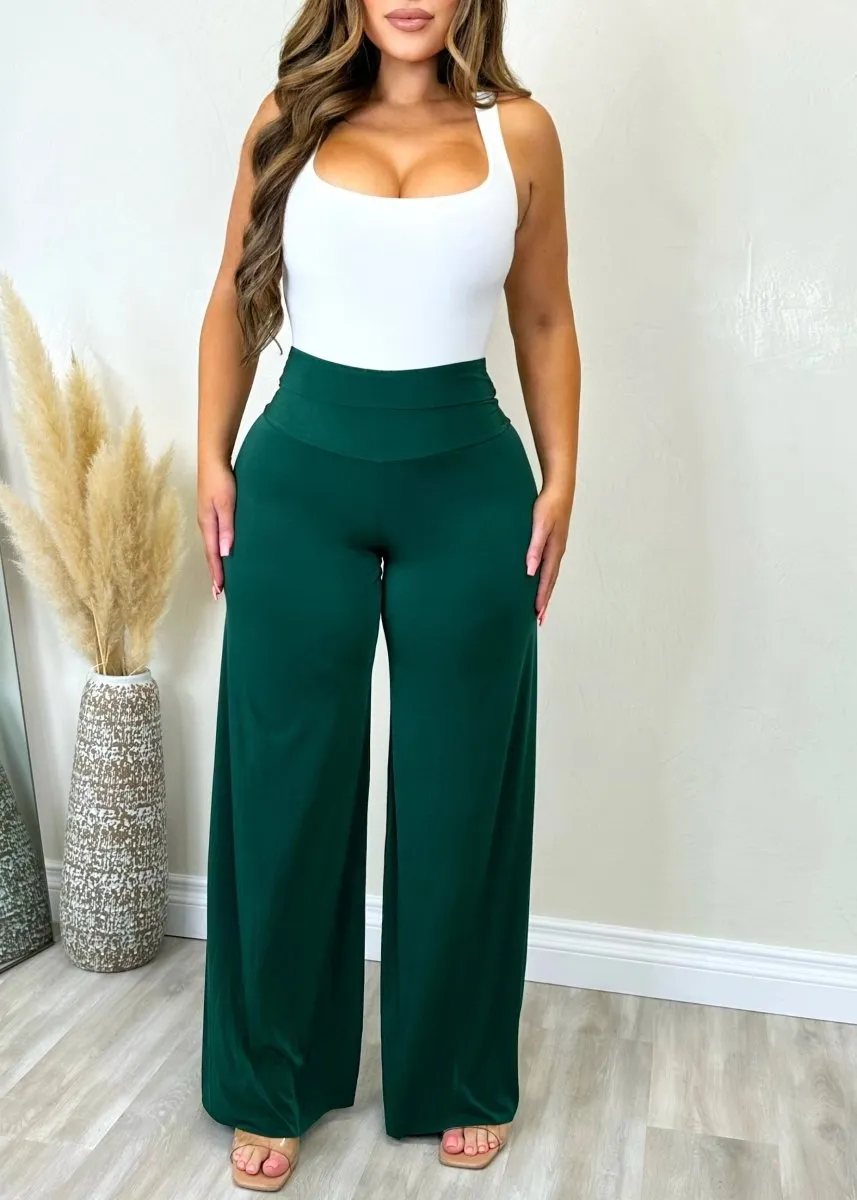 Kenzie Pants Hunter Green