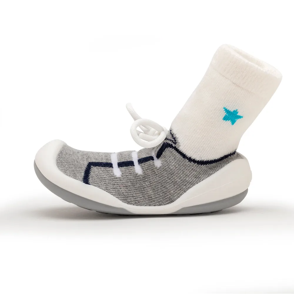 Komuello Baby Shoes - String - Grey